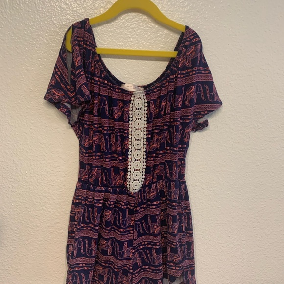 (4) GIRLS SUMMER ROMPERS SZ.12 - Picture 2 of 6